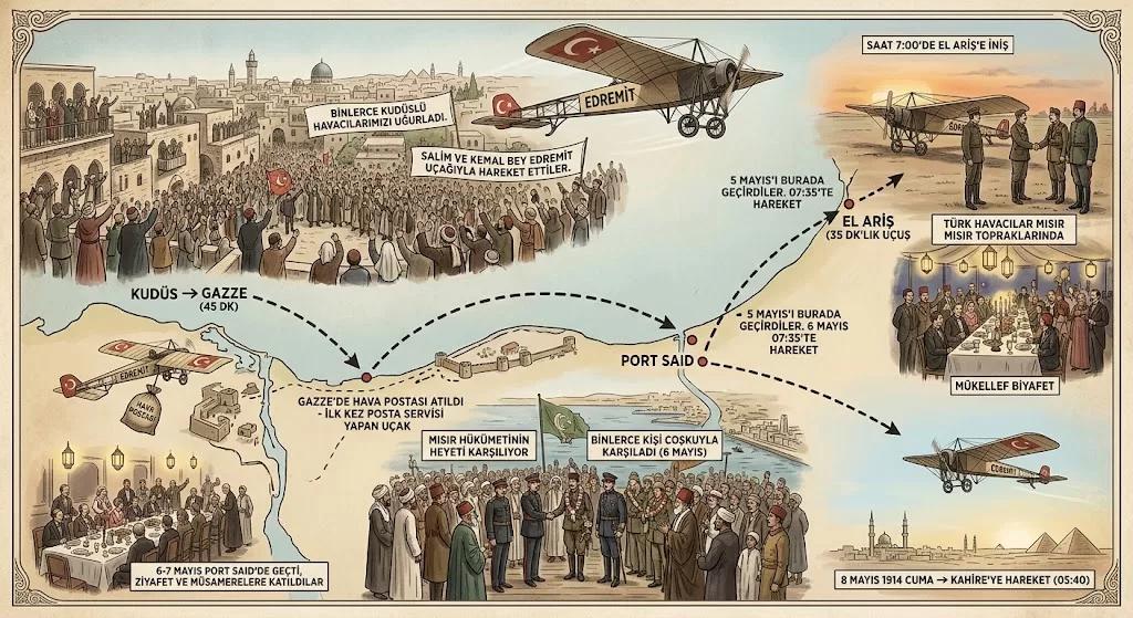 Türk Havacıları Mısır'da